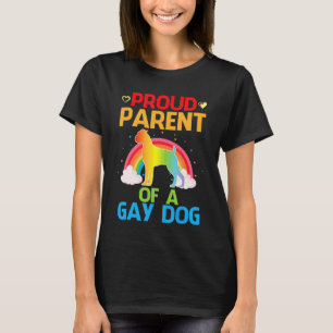 Proud Parent Of A Gay Boxer Dog Mother Father Dad T-Shirt