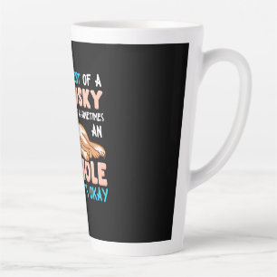 Proud Parent Of A Husky Dog Latte Mug