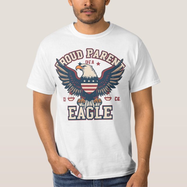 Proud Parent of a Legal Eagle T-Shirt (Front)