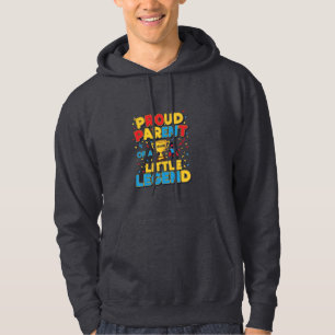Proud Parent of a Little Legend Superhero Parent Hoodie