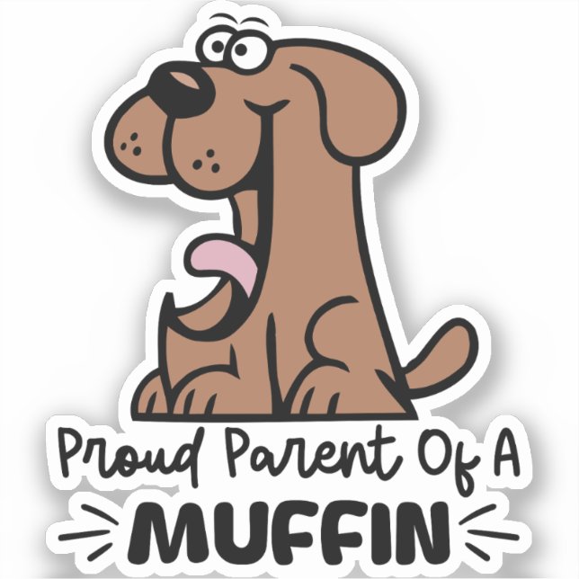 Proud Parent of a Muffin Baking Designs For Pastry (Front)