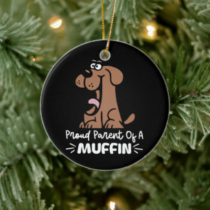 Proud Parent of a Muffin Baking Designs For Pastry Ceramic Tree Decoration