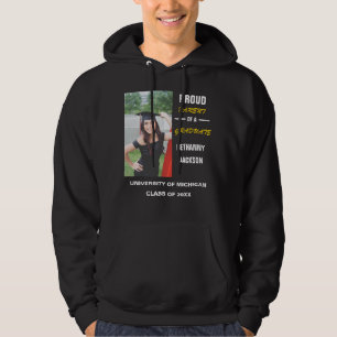 Proud Parent Of The Graduate   Photo T-Shirt Hoodie