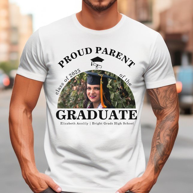  Proud Parent of the Graduate Senior Arch Photo T-Shirt (Creator Uploaded)