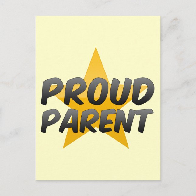 Proud Parent Postcard (Front)