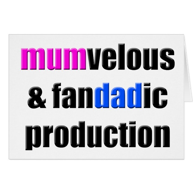 Proud Parents (Front Horizontal)