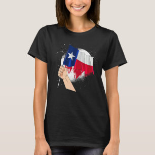 Proud Patriotic Texan Texas Flag Usa Texas T-Shirt