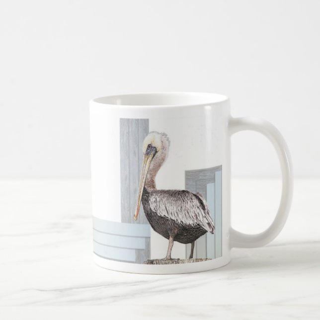 Proud Pelican Coffee Mug (Right)