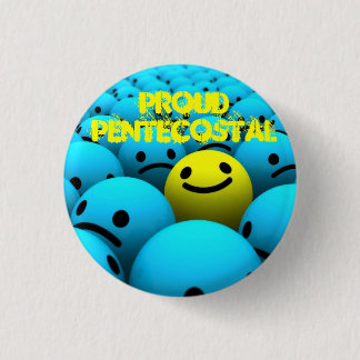 Proud Pentecostal 3 Cm Round Badge