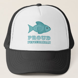 Proud Pescetarian Trucker Hat