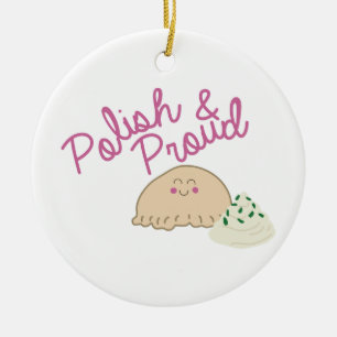 Proud Pierogi Ceramic Tree Decoration