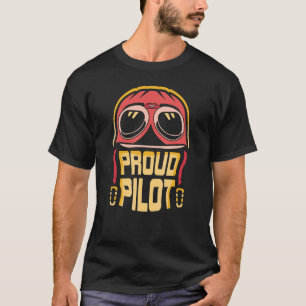 Proud Pilot Small Aeroplane Private Aircraft T-Shirt