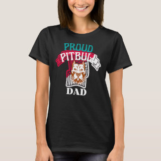 Proud Pitbull Dad T-Shirt
