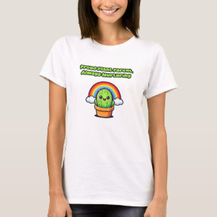Proud Plant Parent Always Nurturing Botanical Love T-Shirt