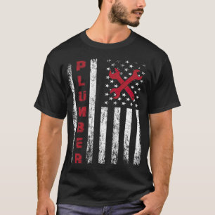 Proud plumber design for american 8th boys the ca T-Shirt