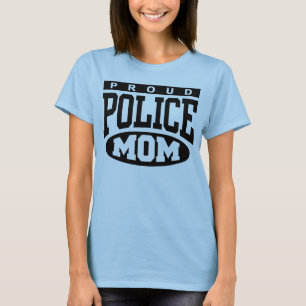 Proud Police Mum T-Shirt