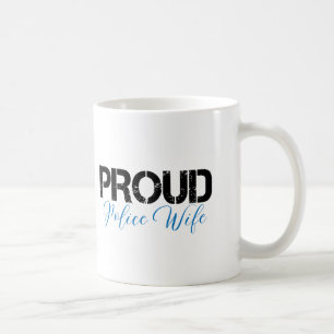 Proud Police Wife Coffee Mug