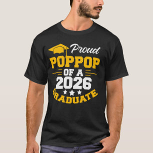 Proud POP POP of 2026 Senior Graduate College Univ T-Shirt