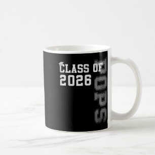 Proud pops of a 2026 graduate grad senior coffee mug