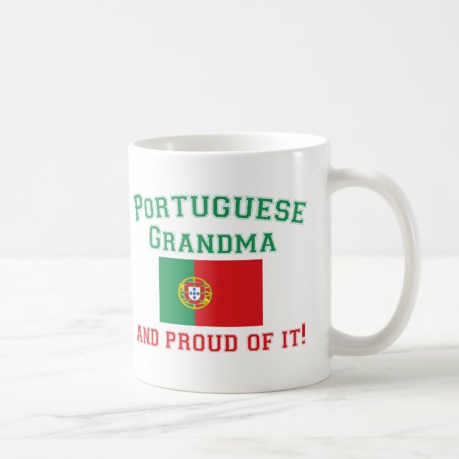 Proud Portuguese Grandma Coffee Mug (Right)