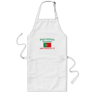 Proud Portuguese Grandpa Long Apron