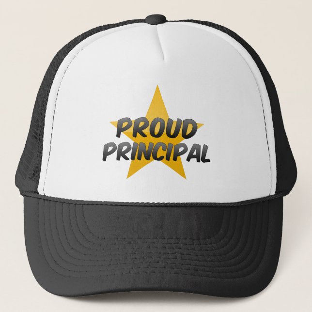 Proud Principal Trucker Hat (Front)
