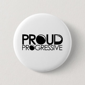 Proud Progressive 6 Cm Round Badge