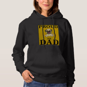 Proud Pug Dad - Gift For Owner Of A Pug Classic T- Hoodie