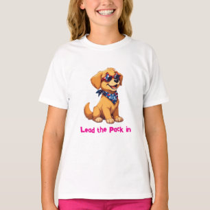Proud Pup – Patriotic Golden Retriever 4th of July T-Shirt