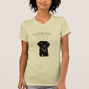 Proud Puppy Raiser Puppy Names T-Shirt