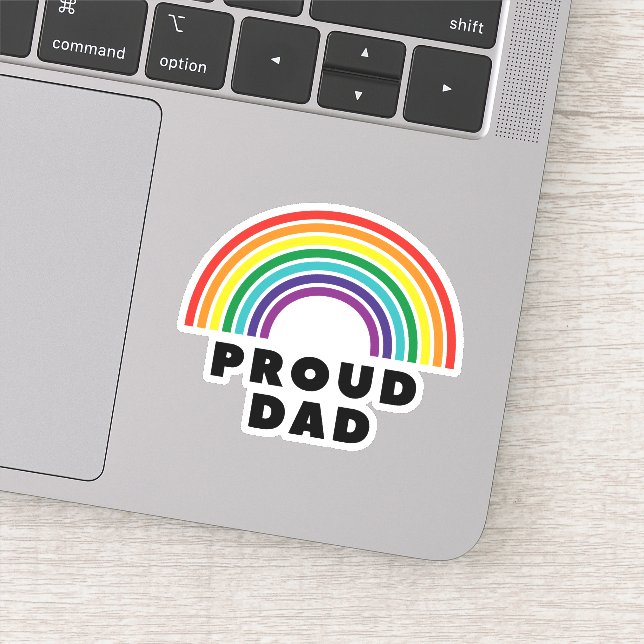 Proud Rainbow Dad (Detail)