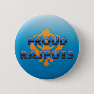 Proud Rajputs, Rajputs pride 6 Cm Round Badge