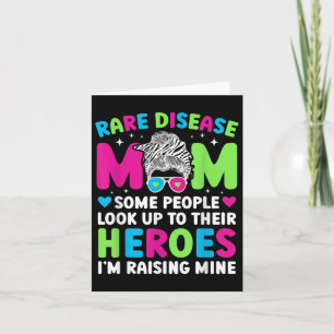 Proud Rare Disease Warrior Mother Rare Disease Awa Card