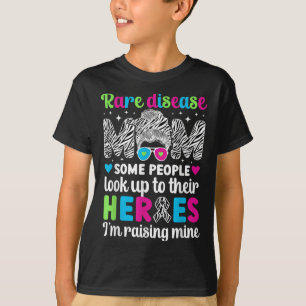 Proud Rare Disease Warrior Mother Rare Disease Awa T-Shirt