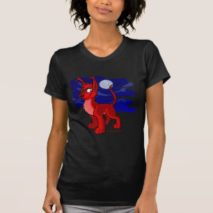 Proud red Gelert by moonlight T-Shirt