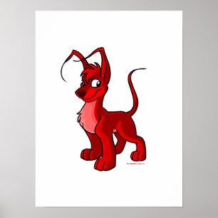 Proud red Gelert Poster