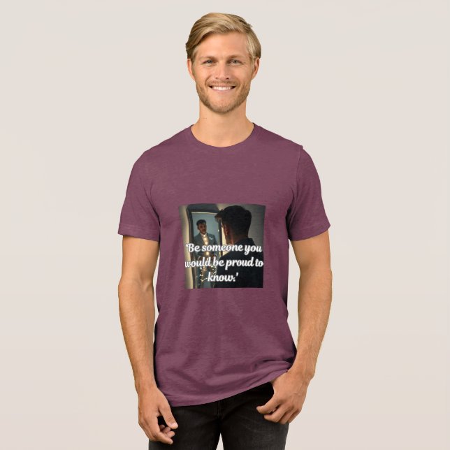  Proud Reflection Self-Improvement Tee (Front Full)