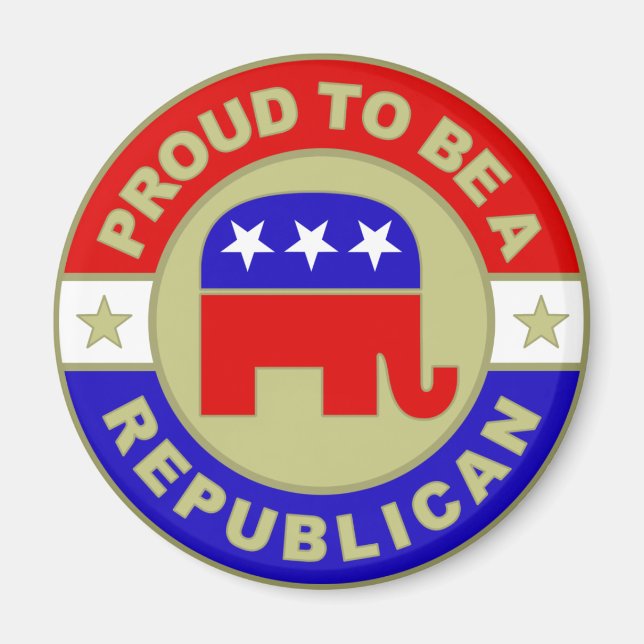 Proud Republican Magnet (Front)