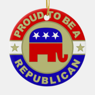 Proud Republican Ornament