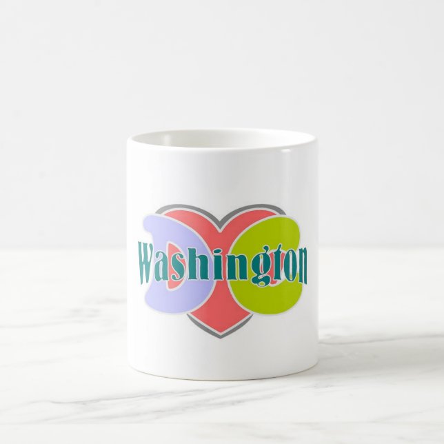 Proud resident of the city of Washington DC Coffee Mug (Center)