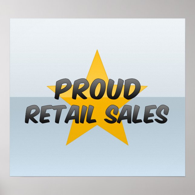 Proud Retail Sales Poster (Front)