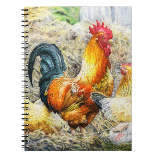Proud Rooster Notebook (Front)