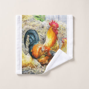 Proud Rooster Wash Cloth