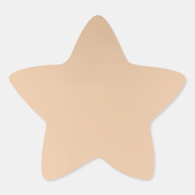 Proud rose Gold star sticker (Front)