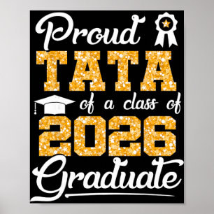 Proud S Breast Of A Cl Of 2026 Senior Funny Gradua Poster