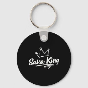 Proud Salsa Dance King Gift For Salsa Lover Men Da Key Ring