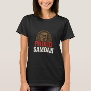 Proud Samoan Heritage Design Tribal Polynesian Isl T-Shirt