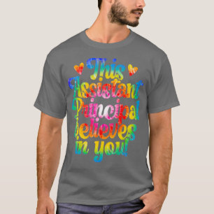 Proud School Assistant Principal Appreciation Gift T-Shirt
