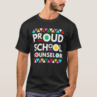 Proud School Counsellor Black History Pride Africa T-Shirt