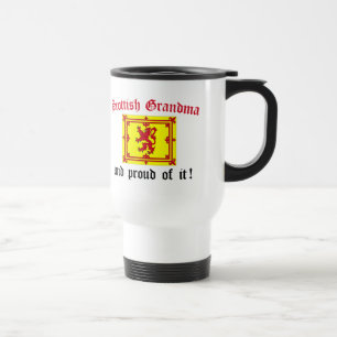 Proud Scottish Grandma Travel Mug